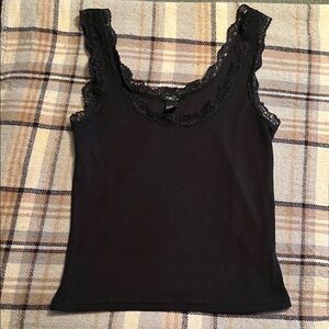 Rue21 Elegant Black Lace Tank
